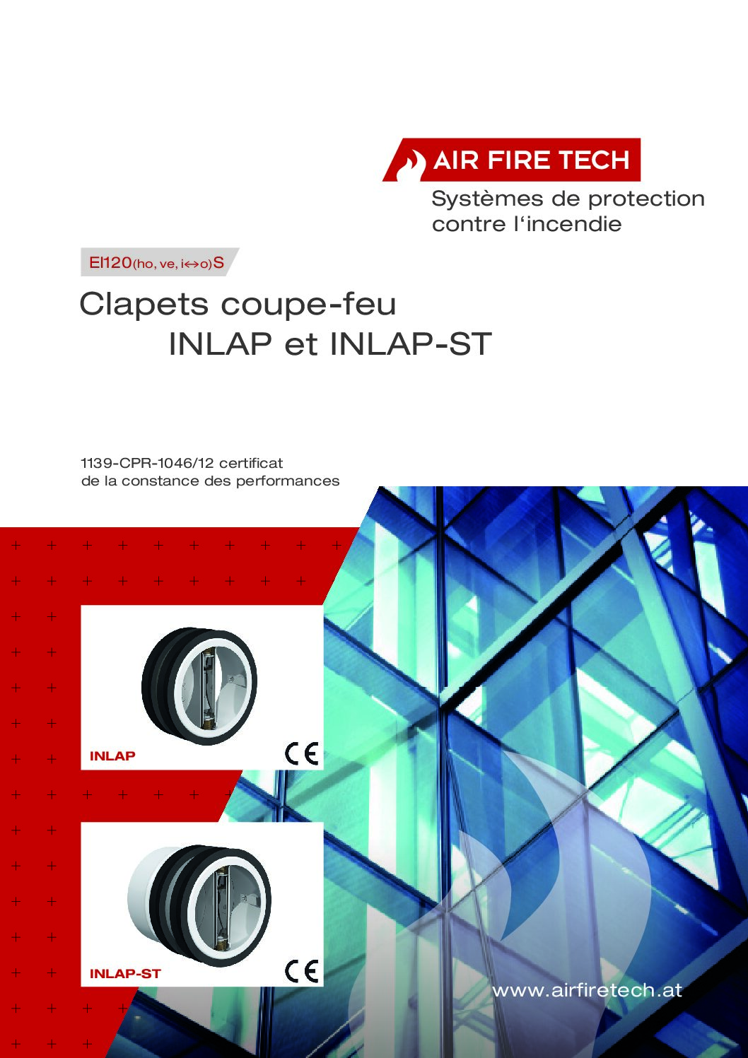 INLAP et INLAP-ST Clapets coupe-feu – Brochure – français (3,00 MB)